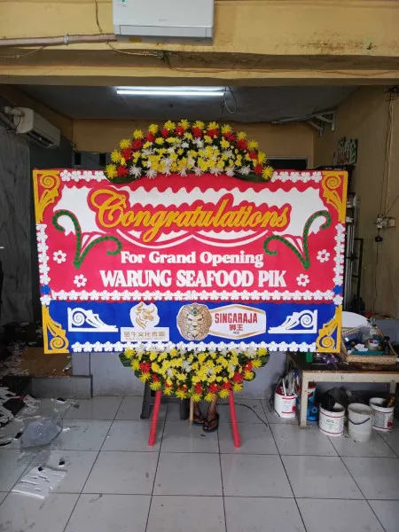 Papan Bunga Ucapan Selamat Pulo Gadung